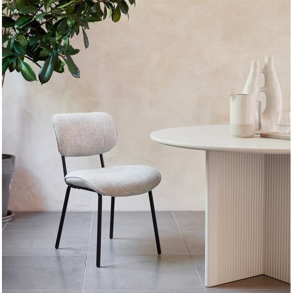 Gaiši pelēks pusdienu krēsls Buffalo – Unique Furniture-image-1