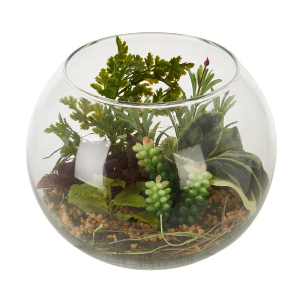 Mākslīgais sukulents (augstums 15 cm) Fiori – Premier Housewares-image-1