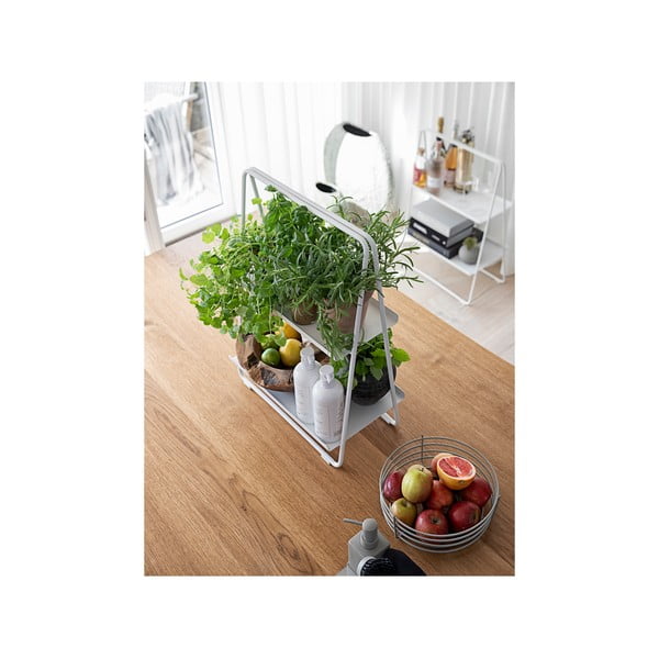 Gaiši pelēks metāla plaukts 23x58 cm A-Table – Zone-image-2