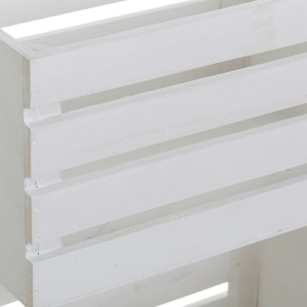 Baltas uzglabāšanas kastes (3 gab.) 31x23x15 cm – Casa Selección-image-2