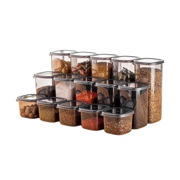 Konteineri (15 gab.) pārtikai Fresco – Hermia