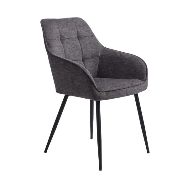 Tumši pelēks pusdienu krēsls Nolan – Unique Furniture