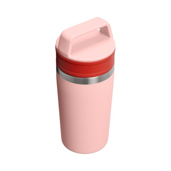 Persiku oranža nerūsējošā tērauda termokrūze 350 ml Café-To-Go Travel Mug Peach Rose – Stanley-image-2