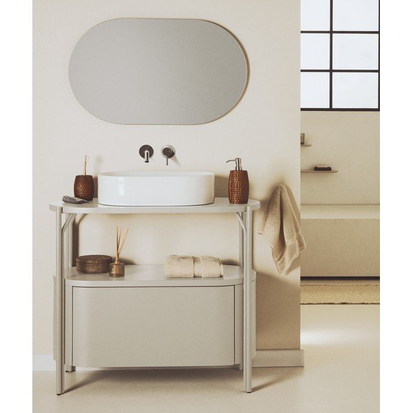 Balta keramikas izlietne 50x31 cm Ovara – Kave Home-image-2