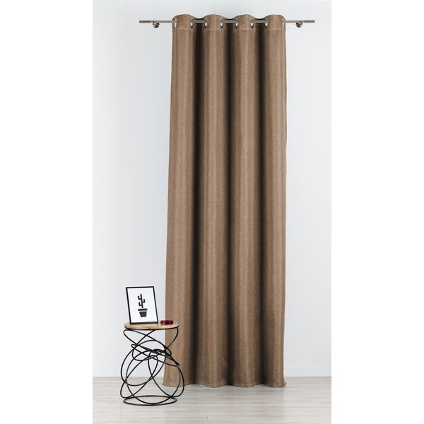 Brūns aizkars 140x260 cm Avalon – Mendola Fabrics-image-2