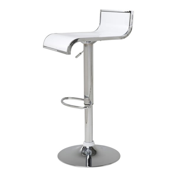 Balts bāra krēsls Kare Design Coffeeshop