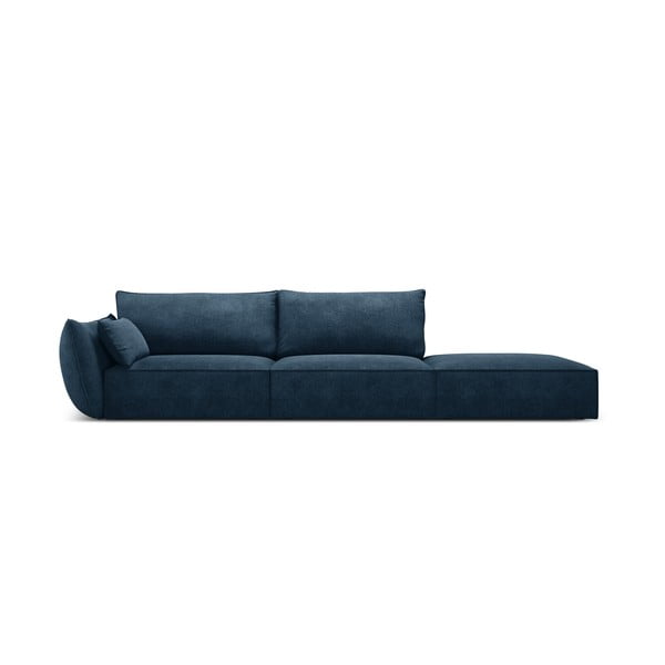 Tumši zils stūra dīvāns Vanda – Mazzini Sofas