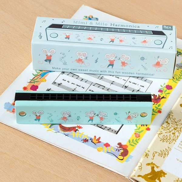 Muzikālā rotaļlieta Harmonica Mimi and Milo – Rex London-image-1