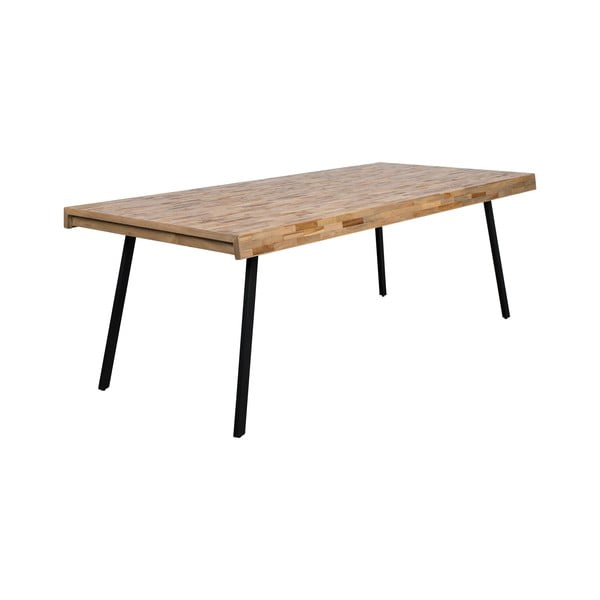 Tīkkoka masīvkoka ēdamgalds 100x220 cm Suri – White Label-image-2