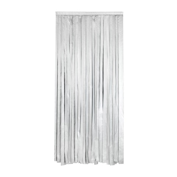 Melns/sudraba krāsas siltumizolējošs aizkars durvīm 90x200 cm – Maximex-image-2