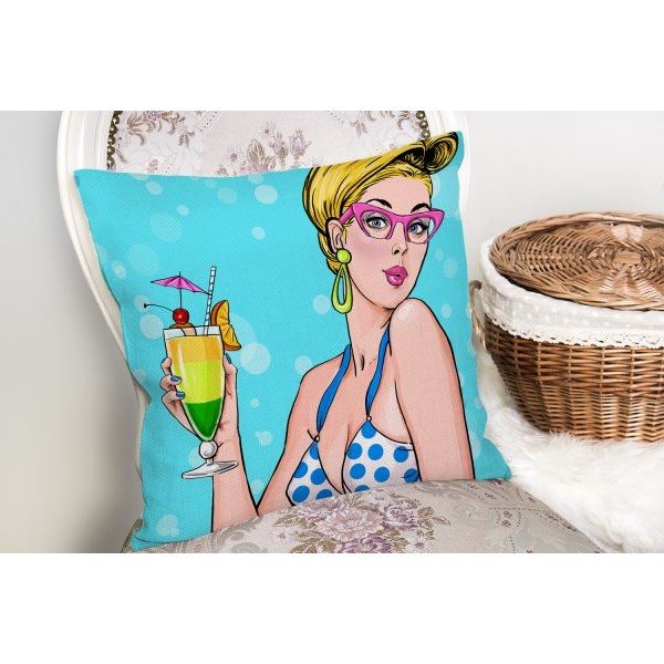 Spilvendrāna Minimalist Cushion Covers Kanuha, 45 x 45 cm-image-2