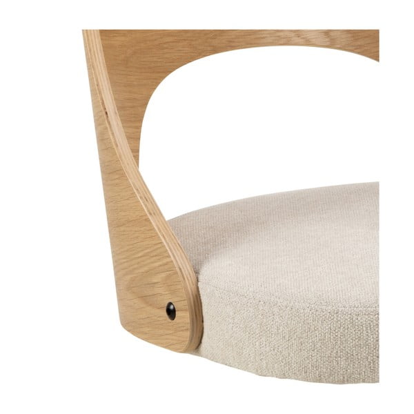 Bēšs/dabīga toņa pusdienu krēsls Lucy – Actona-image-4