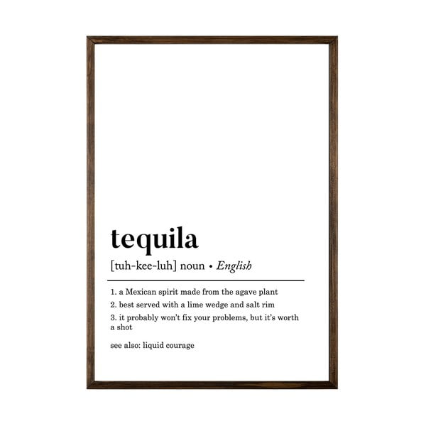 Plakāts 50x70 cm Tequila – Wallity