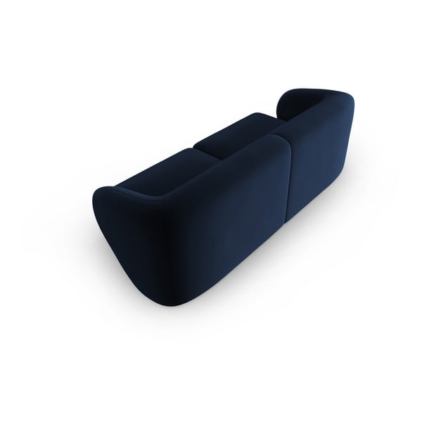 Zils samta dīvāns 188 cm Paolo – Milo Casa-image-3