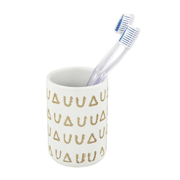 Smilškrāsas keramikas krūze zobu birstēm Avila – Wenko-image-2
