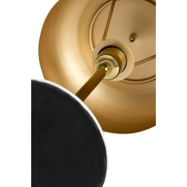 Oranža galda lampa ar metāla abažūru (augstums 40 cm) Surin – Light & Living-image-3