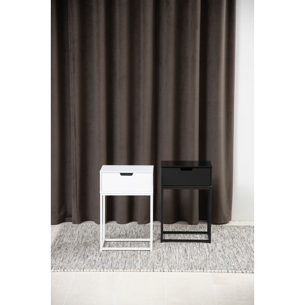 Balts naktsgaldiņš Actona Mitra, 40 x 30 cm-image-2