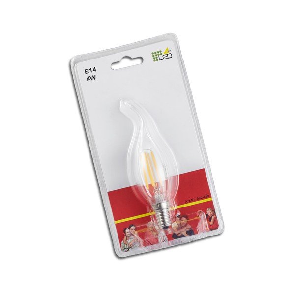 Silti balta spuldze ar E14 spuldžu ietveri, 4 W Windstorkerze – Trio-image-3