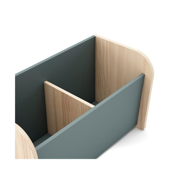 Dūmakaini zaļš bērnu grāmatu plaukts 70x42x35 cm Esteban – Marckeric-image-4