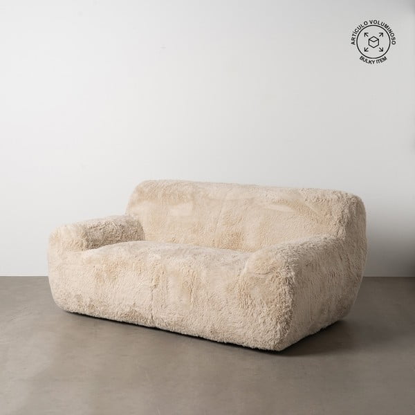 Bēšs dīvāns 185 cm Teddy – Ixia-image-1