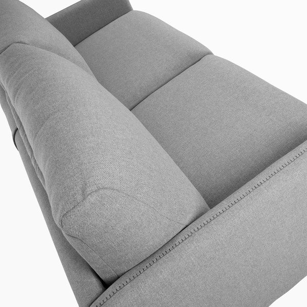 Pelēks izvelkamais dīvāns Kave Home Komoon-image-2