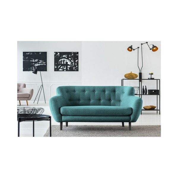 Tumši zaļš dīvāns Cosmopolitan Design Hampstead, 162 cm-image-4