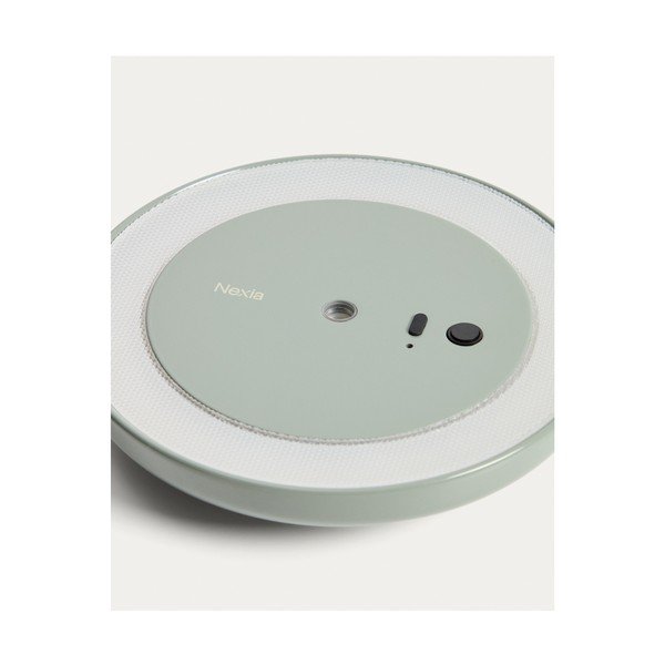 Gaiši zaļa LED griestu lampa ar regulējamu spilgtumu ar metāla abažūru ø 16 cm Porte – Kave Home-image-2