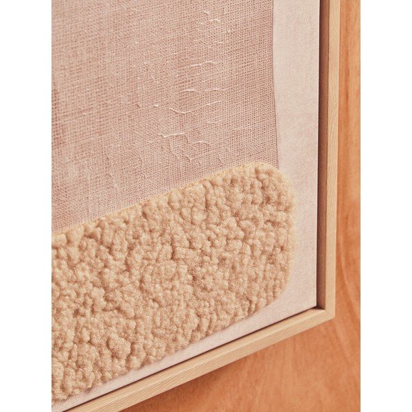 3D gleznas (2 gab.) ar rāmi/uz audekla 40x40 cm Astratto – Premier Housewares-image-4