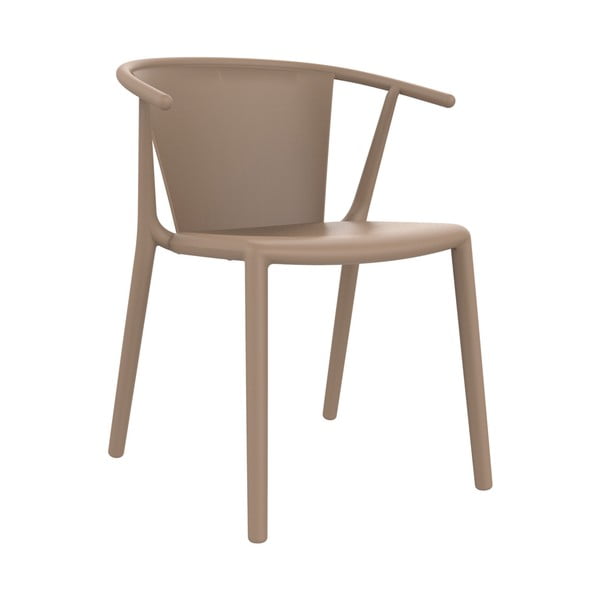 2 smilšaini brūnu dārza krēslu komplekts Resol Steely