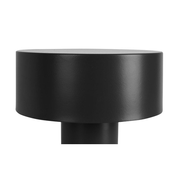 Melna galda lampa Leitmotiv Tubo, augstums 23 cm-image-2