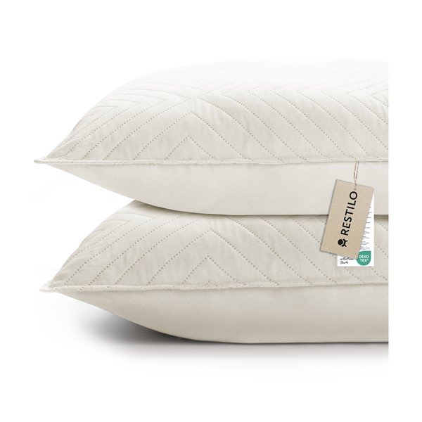 Mikrošķiedras spilvendrānas (2 gab.) 45x45 cm Softa – Restilo-image-4