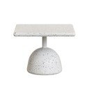 Teraco cementa dārza kafijas galdiņš 48x48 cm Saura – Kave Home