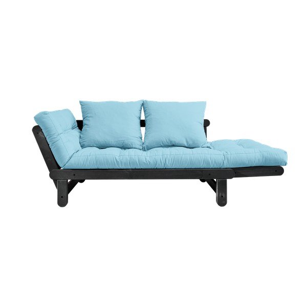 Izvelkamais dīvāns Karup Design Beat Black/Light Blue-image-3