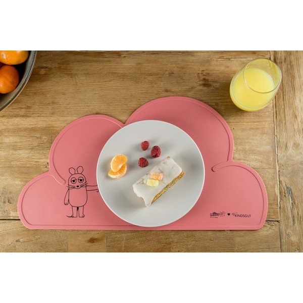 Sarkans silikona paliktnis Kindsgut Mouse, 49 x 27 cm-image-2