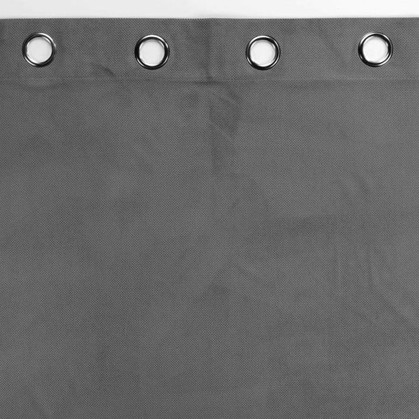 Antracīta pelēks samta aizkars 140x260 cm Velouriane – douceur d'intérieur-image-2