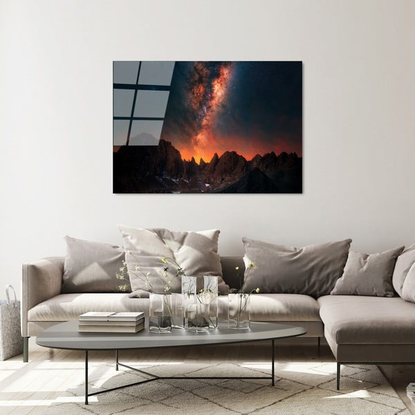 Stikla glezna 100x70 cm Night Sky – Wallity-image-3