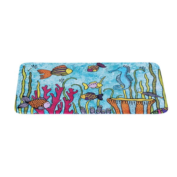 Tekstila vannas istabas paklājs 45x70 cm Rollin'Art Ocean Life – Wenko