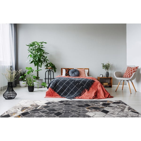 Pelēks paklājs 80x150 cm Soft – FD-image-1