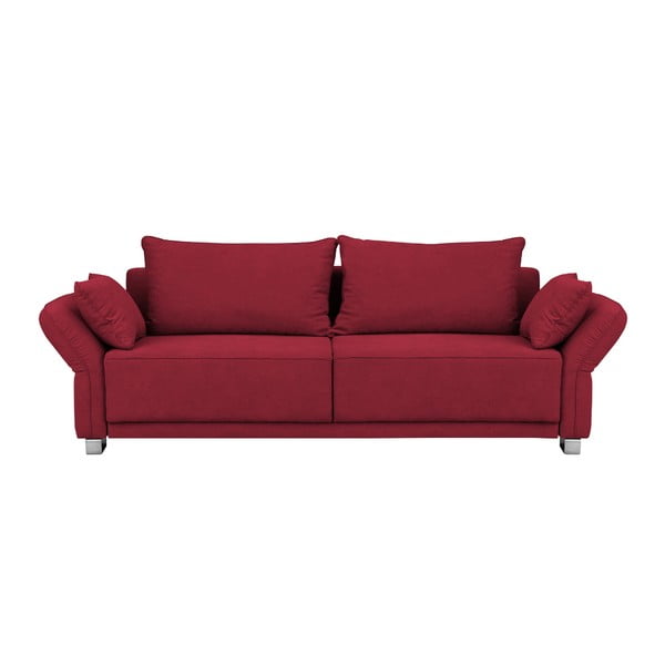Sarkana dīvāns gulta Windsor & Co Sofas Casiopeia, 245 cm