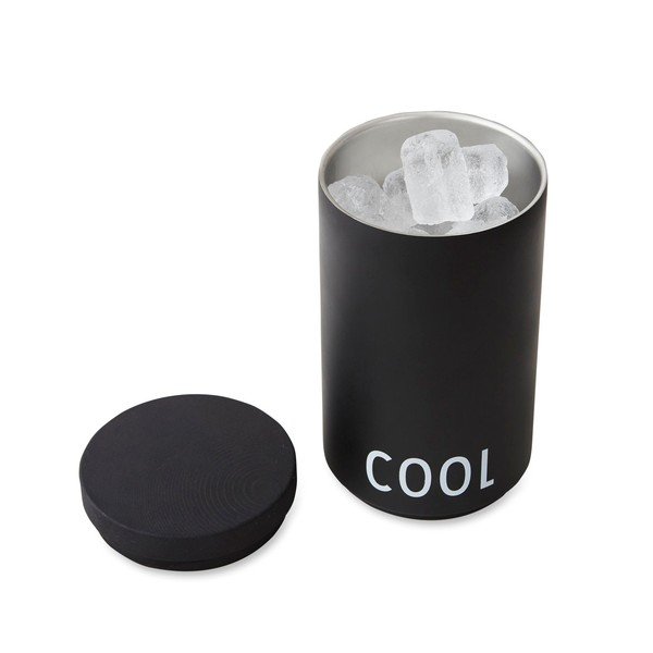 Melns dzesēšanas spainis Design Letter Bucket-image-3