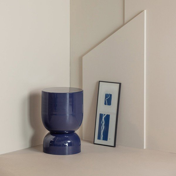 Metāla apaļš sānu galdiņš ø 32 cm Hekla – WOOOD-image-1