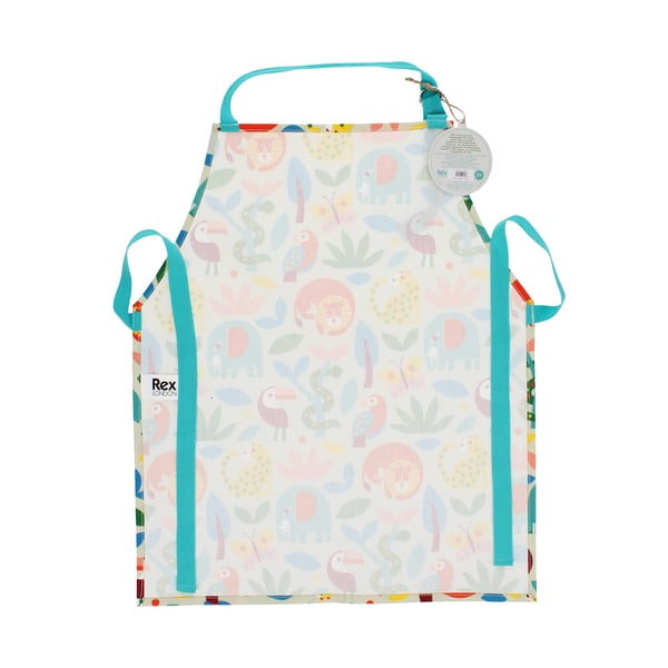 Kokvilnas bērnu priekšauts Wild Wonders – Rex London-image-2