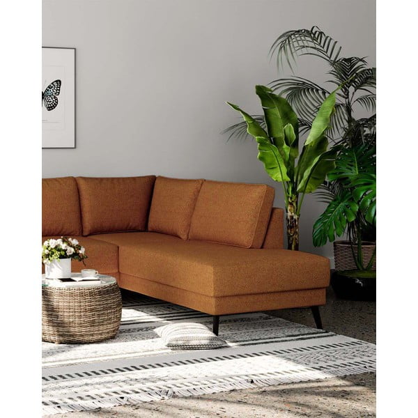 Oranžs stūra dīvāns (labais stūris) Fynn – Ghado-image-4