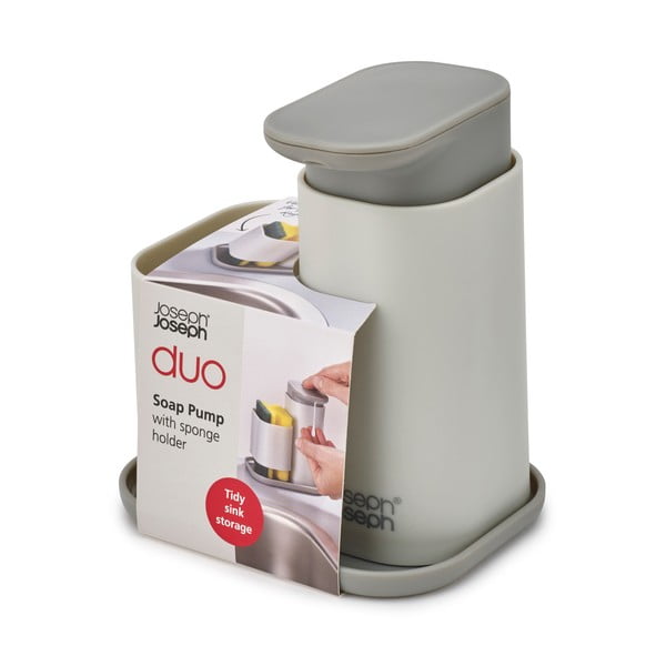 Pelēks ziepju dozators Duo – Joseph Joseph-image-4