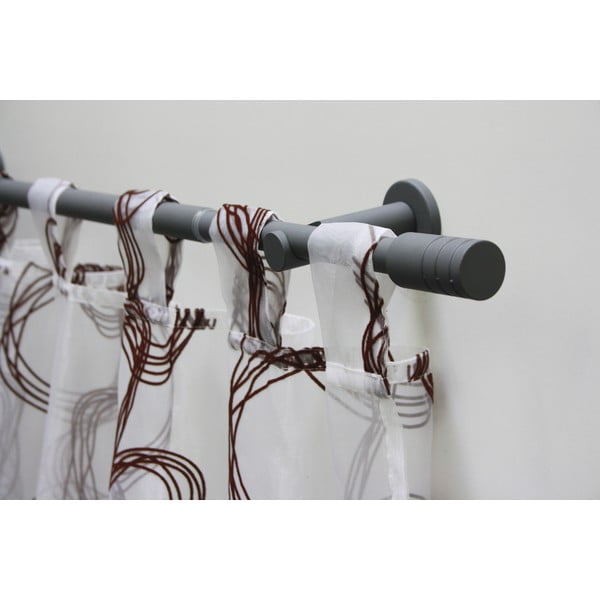 Metāla izvelkamā aizkaru stanga 190–340 cm Elba – Gardinia-image-1