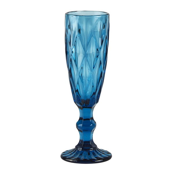 Zila glāze dzirkstošajam vīnam Villa Collection Blue Glass, 200 ml
