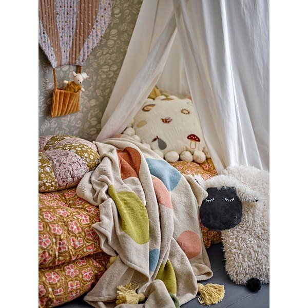 Mikroplīša bērnu spilvens Dolly – Bloomingville Mini-image-3