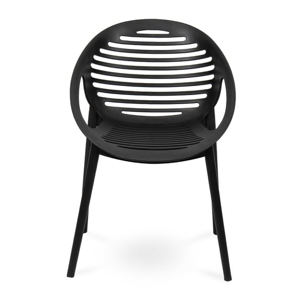 Melns dārza krēsls Bonami Essentials Joanna-image-3