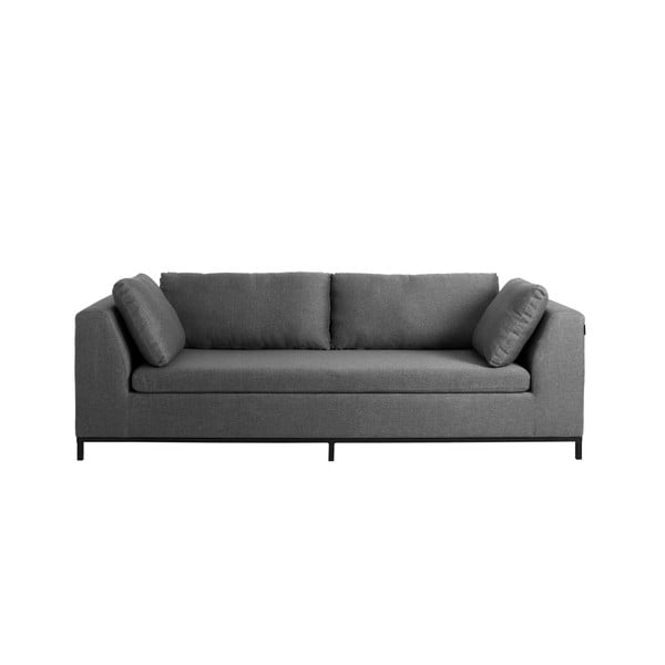 Custom Form Ambient tumši pelēks trīsvietīgs dīvāns-guļamā vieta