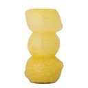 Dzeltena stikla vāze (augstums 27 cm) Limone – Bloomingville